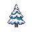 santory 27996 object pine tree snow