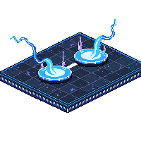 Scifi Electric Floor Panel Shocking Trap Hazard — free pixel art sprite from the Scifi Interior collection, transparent PNG