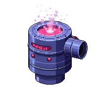 scifi generator humming large cylindrical electric