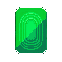 biometric scanner finger pad green screen