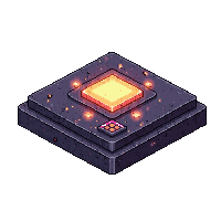 data chip small square circuit memory