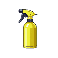 decontamination spray can yellow nozzle