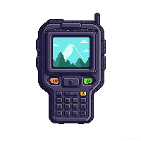 motion detector handheld screen blip radar