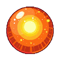 plasma core sphere orange contained hot