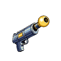 ray gun retro silver dish bulb classic