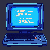 scanner handheld blue screen data readout