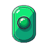 teleporter remote small device button green