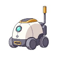 cleaning bot round flat vacuum white