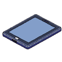 data pad tablet thin screen stylus