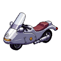 hover bike single seat silver fast