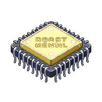 memory chip small silver gold pins