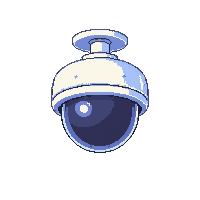 security camera dome white ceiling mounted