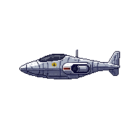 Alien Probe Small Floating Scanning Beam Recon — free pixel art sprite from Scifi Pro