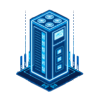 alien terminal organic controls bioluminescent blue