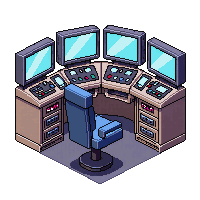 command bridge screens chairs helm controls consoles