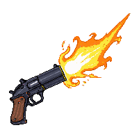 flamethrower fuel tank nozzle flames orange stream