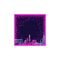 Cyberpunk Neon Sign — free pixel art sprite from Scifi Props