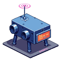 Radar Dish — free pixel art sprite from the Scifi Props collection, transparent PNG