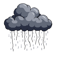 gray cloud dark rain heavy threatening storm