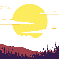 harvest moon orange large low horizon golden