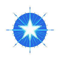 single star blue bright hot massive stellar