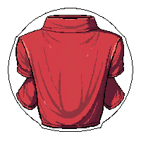 captain red  plain fabric