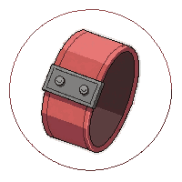 captain red  velcro closure