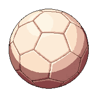 Beach Soccer  Faded Pastel — free pixel art sprite from Soccer Balls Variants