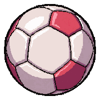 Beach Soccer  Patterned Design — free pixel art sprite from Soccer Balls Variants