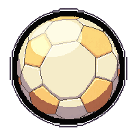 Beach Soccer  Pristine Condition — free pixel art sprite from Soccer Balls Variants