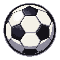 Training Practice Tournament Official — free pixel art sprite from the Soccer Balls Variants collection, transparent PNG
