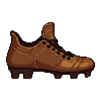 brown vintage molded flat sole