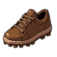 Brown Vintage  Studded Sole — free pixel art sprite from Soccer Boots