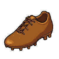 Brown Vintage  Tournament Grade — free pixel art sprite from Soccer Boots