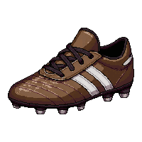 Brown Vintage  Training Model — free pixel art sprite from Soccer Boots