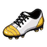 gold trimmed studded sole