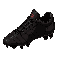 leather black studded sole