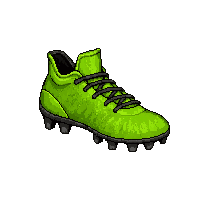 neon green mesh molded flat sole