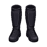 black shin guards  game worn dirty