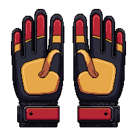goalkeeper gloves  beat up used