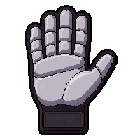 silver metallic  modern grip