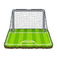 goal line marker  well used practice