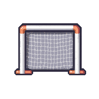 iron frame goal  brand new clean