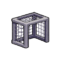 iron frame goal  street play worn