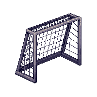 metal cage goal  brand new clean
