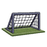 mini practice goal  pristine condition