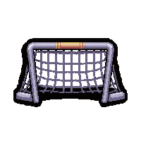 mini practice goal  street play worn