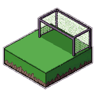 regulation full size  grass stained base