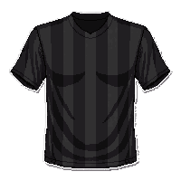 black team  classic striped