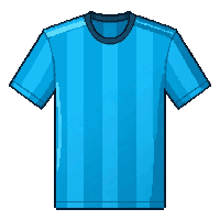 cyan team  worn and faded